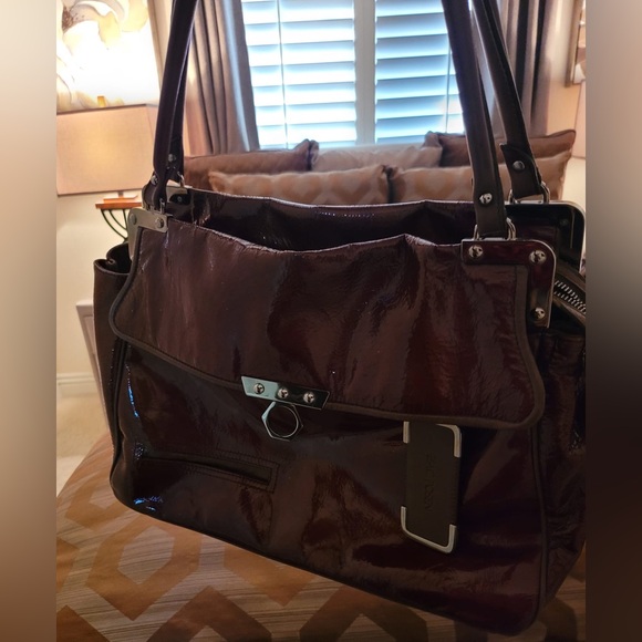 Zac Posen made in Italy colored coffee chocolate - Picture 1 of 11